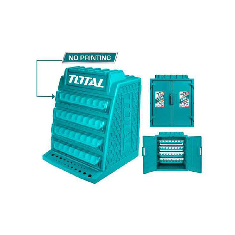 Drill Bits Display Cabinet Total Brand TAKD2608M – Tools3m.com