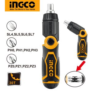 13 IN 1 RATCHET SCREWDRIVER SET INGCO-AKISD1208