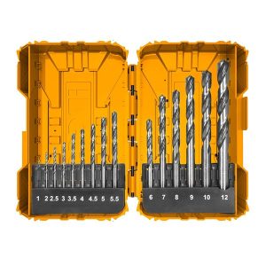 15pcs HSS M2 DRILL BIT INGCO-AKDL51502