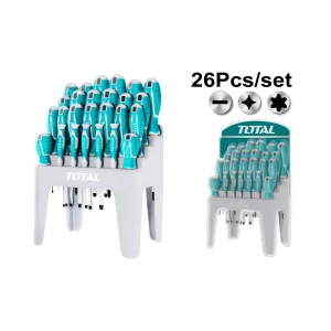 26 Pcs screwdriver set TOTAL THT250626 01