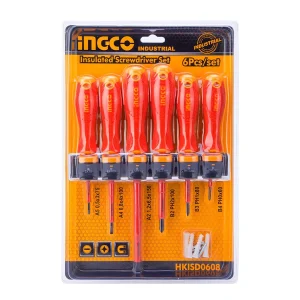 6 PCS INSULATED SCREWDRIVER SET INGCO HKISD0608 (1)