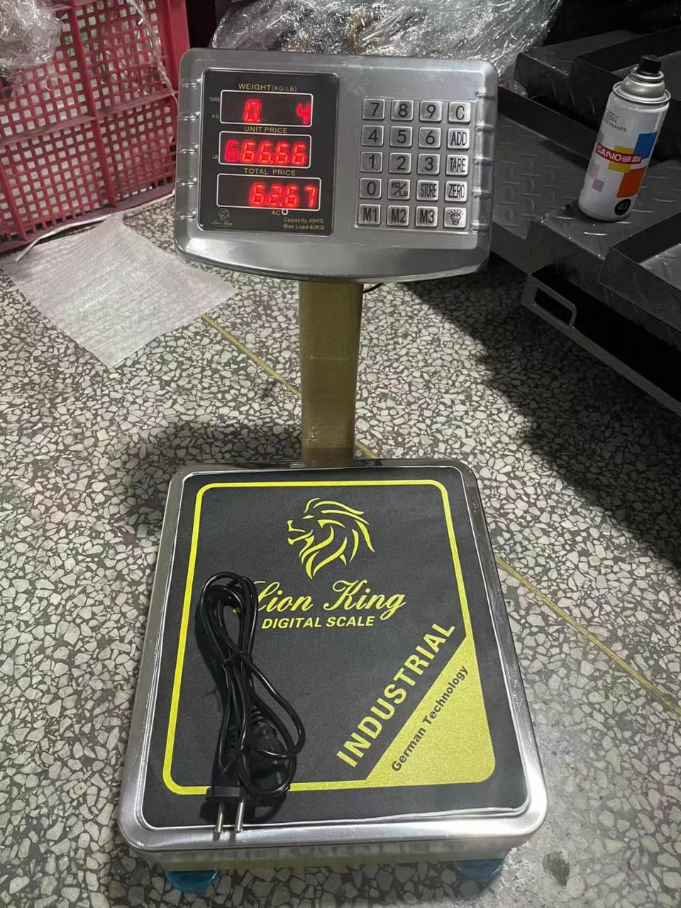 LION KING Digital Price Computing Scale - 60KG