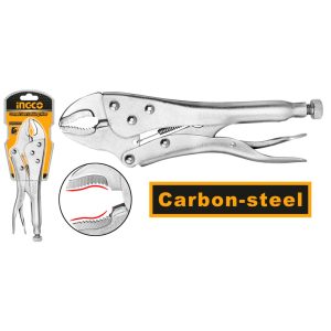 CURVED JAW LOCKING PLIER 10" INGCO-HCJLW0210
