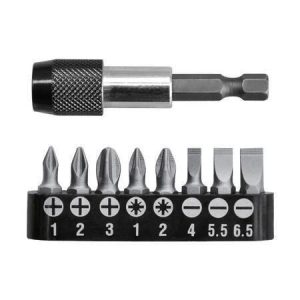 9 Pcs screwdriver bits set INGCO-AKSD0071