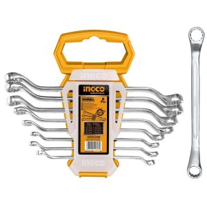 OFFSET RING SPANNER SET - 8 pcs 6-22mm INGCO-HKSPA3088