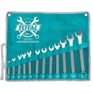 12 Pcs combination spanner set TOTAL-THT1022122