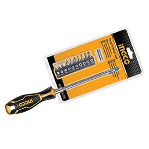12 Pcs flexible shaft screwdriver set INGCO-AKSDFL1208
