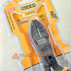 8″ COMPOUND ACTION COMBINATION PLIER INGCO – HCCP58200 (2)