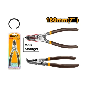 BENT HEAD CIRCLIP PLIER INGCO – HCCP261802