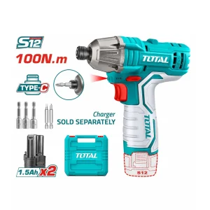 12V Lithium Ion Impact Driver Total – Tirli12015 (4)