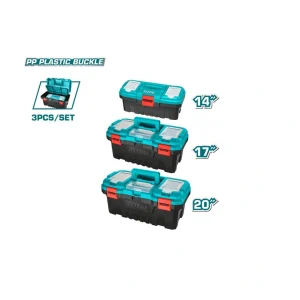 17″ Plastic Tool Box Total – Tpbx0171 (2)