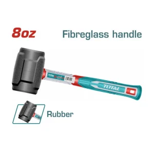 Rubber Hammer (8oz) Total – THRUH6808 (2)